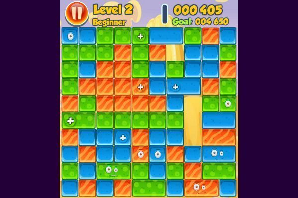 Jelly Collapse 🕹️ 🍬 | Puzzle Match-3 Kostenloses Browserspiel - Bild 2