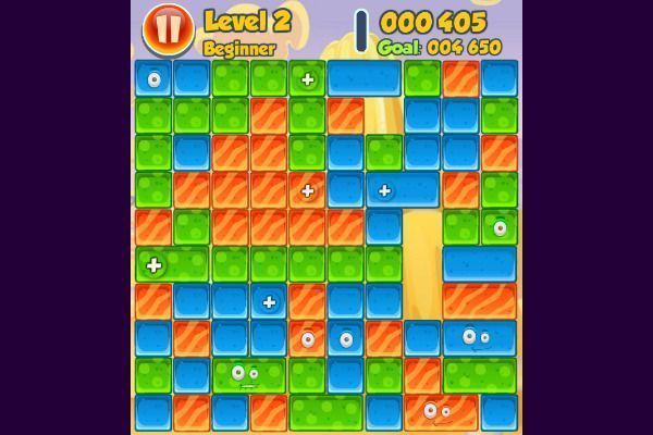 Jelly Collapse 🕹️ 🍬 | Gioco per browser rompicapo match-3 - Immagine 2