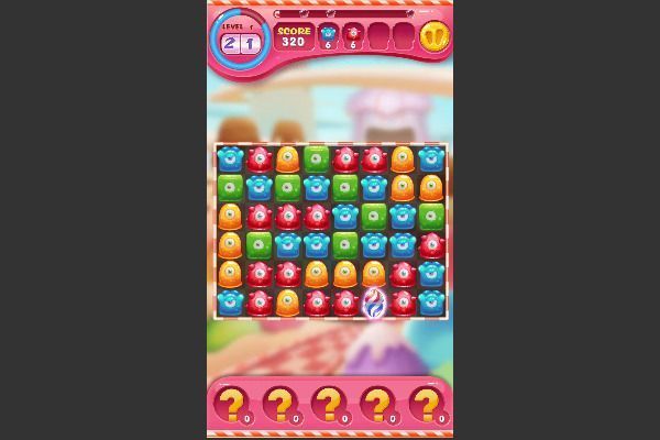 Jelly Crush 🕹️ 🍬 | Jogo de navegador de quebra-cabeças match-3 - Imagem 1
