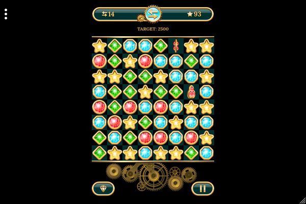 Jewel Explode 🕹️ 🍬 | Gioco per browser rompicapo match-3 - Immagine 1