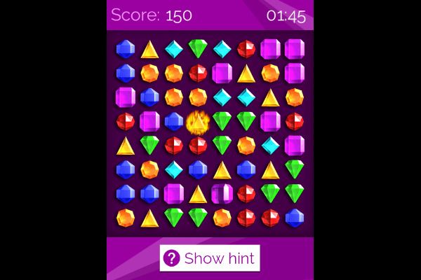 Jewelish 🕹️ 🍬 | Juego de navegador rompecabezas match-3 - Imagen 2