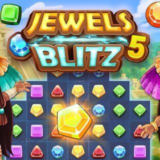 Jogar Jewels Blitz 5  🕹️ 🍬