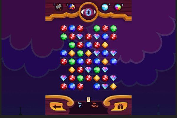 Magic Circus 🕹️ 🍬 | Puzzle Match-3 Kostenloses Browserspiel - Bild 2