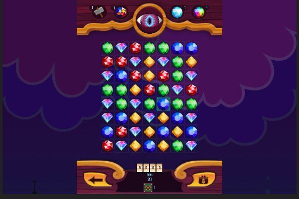 Magic Circus 🕹️ 🍬 | Jogo de navegador de quebra-cabeças match-3 - Imagem 3