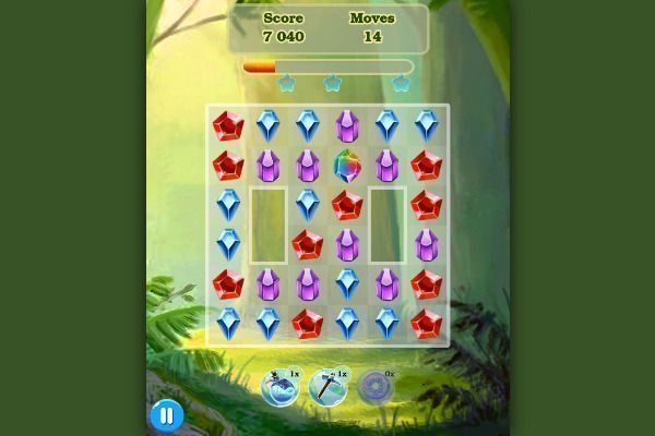 Magic Jewels 🕹️ 🍬 | Jogo de navegador de quebra-cabeças match-3 - Imagem 3