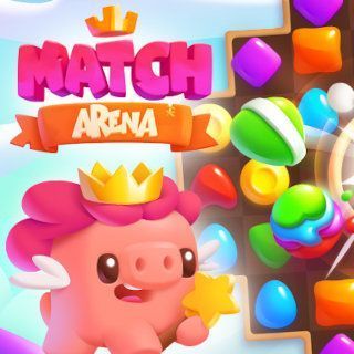 Spielen sie Match Arena  🕹️ 🍬