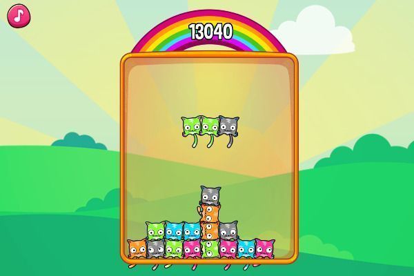 Mewtrix 🕹️ 🍬 | Free Puzzle Match-3 Browser Game - Image 2