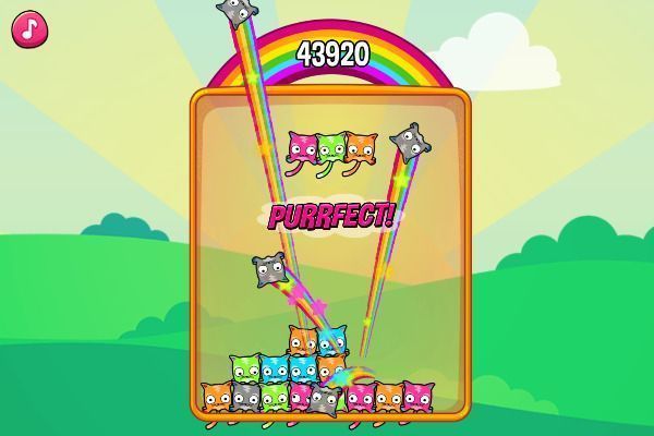 Mewtrix 🕹️ 🍬 | Free Puzzle Match-3 Browser Game - Image 3