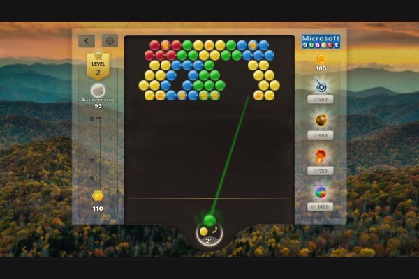 Microsoft Bubble 🕹️ 🍬 | Puzzle Match-3 Kostenloses Browserspiel - Bild 2
