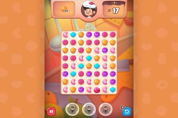 Papa Cherry Saga 🕹️ 🍬 | Puzzle Match-3 Kostenloses Browserspiel - Bild 3