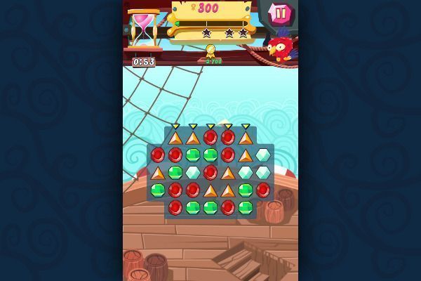 Pirates! The Match 3 🕹️ 🍬 | Free Puzzle Match-3 Browser Game - Image 3