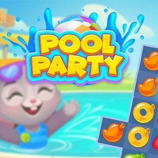 Play Pool Party  🕹️ 🍬