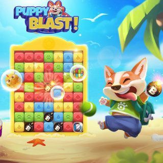 Jugar Puppy Blast  🕹️ 🍬