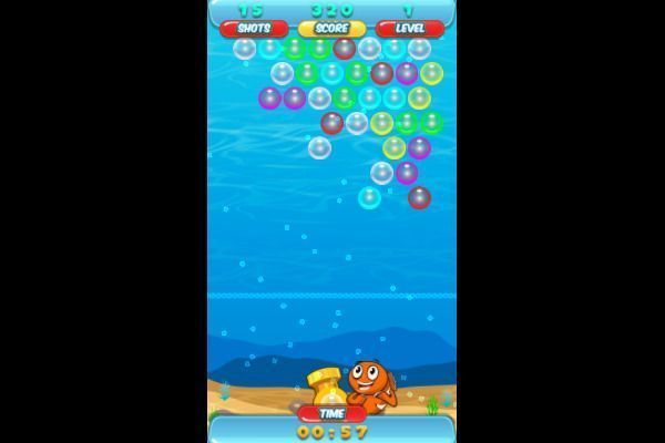 Sea Bubble Shooter 🕹️ 🍬 | Juego de navegador rompecabezas match-3 - Imagen 3