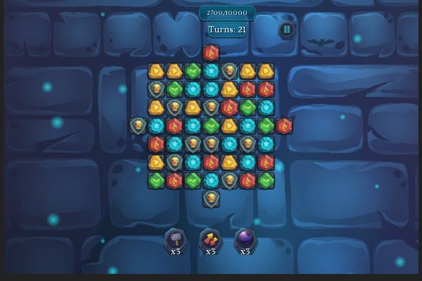 Secrets of the Castle 🕹️ 🍬 | Free Puzzle Match-3 Browser Game - Image 1