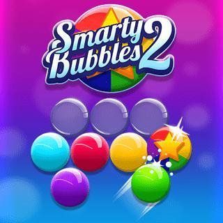 Play Smarty Bubbles 2  🕹️ 🍬