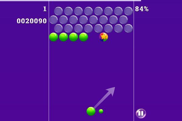 Smarty Bubbles 2 🕹️ 🍬 | Free Arcade Match-3 Browser Game - Image 1