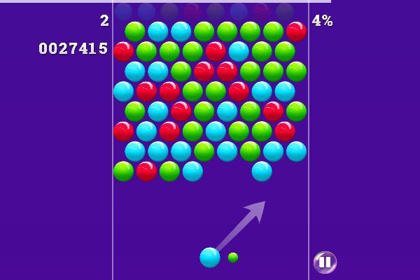 Smarty Bubbles 2 🕹️ 🍬 | Free Arcade Match-3 Browser Game - Image 2