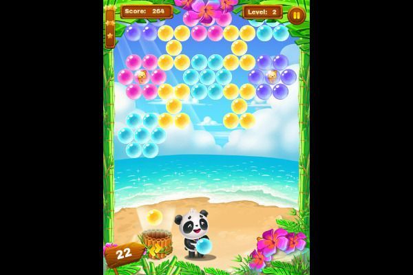 Teddy Bubble Rescue 🕹️ 🍬 | Jeu de navigateur de puzzle match-3 - Image 2