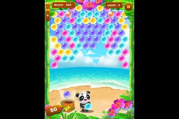 Teddy Bubble Rescue 🕹️ 🍬 | Jeu de navigateur de puzzle match-3 - Image 3