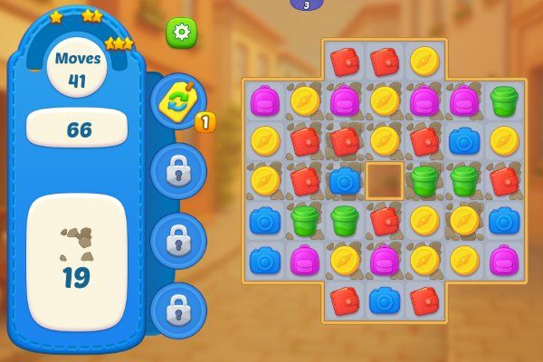 Travel Story Match 🕹️ 🍬 | Juego de navegador rompecabezas match-3 - Imagen 2