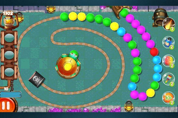 Zumar Deluxe 🕹️ 🍬 | Gioco per browser rompicapo match-3 - Immagine 1