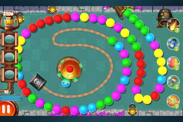 Zumar Deluxe 🕹️ 🍬 | Gioco per browser rompicapo match-3 - Immagine 2