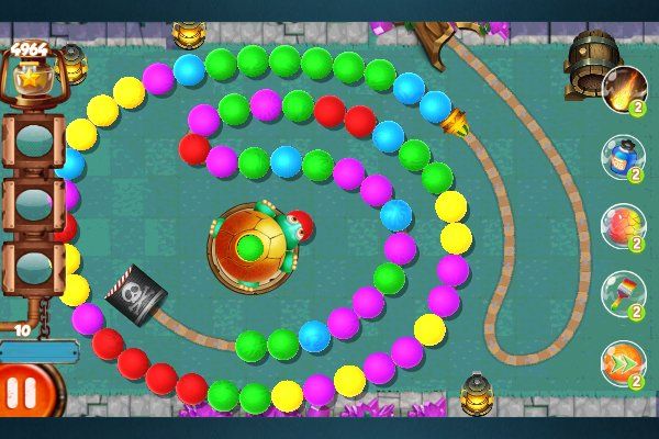 Zumar Deluxe 🕹️ 🍬 | Gioco per browser rompicapo match-3 - Immagine 3