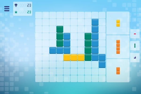 1000 Blocks 🕹️ 💡 | Puzzle Logik Kostenloses Browserspiel - Bild 1