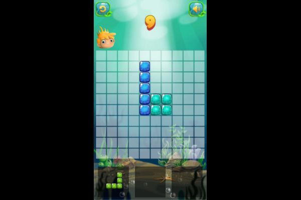 Aqua Blocks 🕹️ 💡 | Jeu de navigateur de puzzle de logique - Image 1