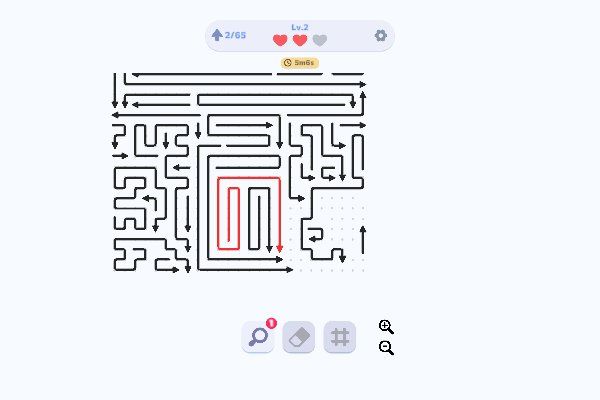 Arrow Escape 🕹️ 💡 | Free Puzzle Logic Browser Game - Image 1