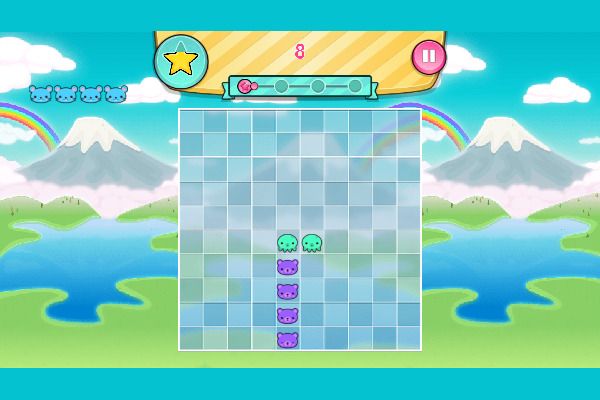 Baboo: Rainbow Puzzle 🕹️ 💡 | Jogo de navegador de quebra-cabeças de lógica - Imagem 1