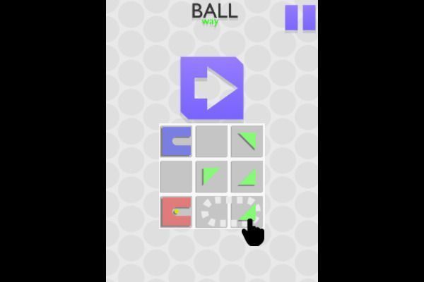 Ball Way 🕹️ 💡 | Jeu de navigateur de puzzle de logique - Image 3