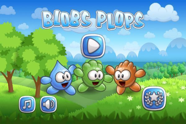 Blobs Plops 🕹️ 💡 | Puzzle Logik Kostenloses Browserspiel - Bild 1
