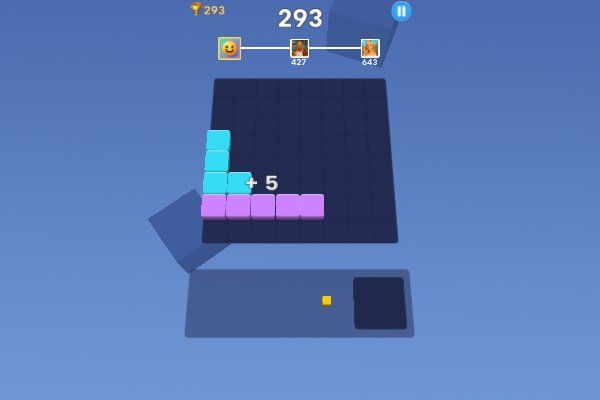 Block Puzzle 3D 🕹️ 💡 | Free Puzzle Logic Browser Game - Image 1