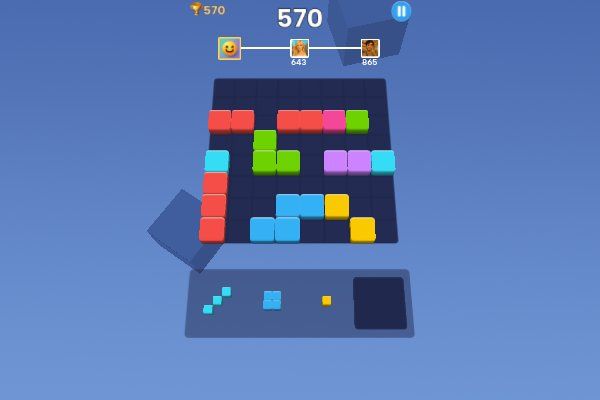 Block Puzzle 3D 🕹️ 💡 | Free Puzzle Logic Browser Game - Image 3