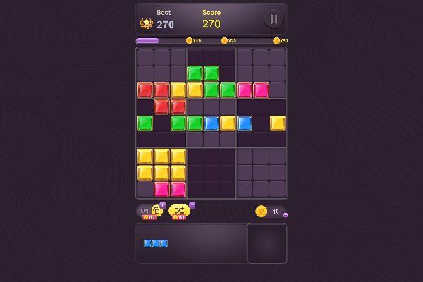 Block Puzzle Jewel 🕹️ 💡 | Gioco per browser rompicapo di logica - Immagine 2