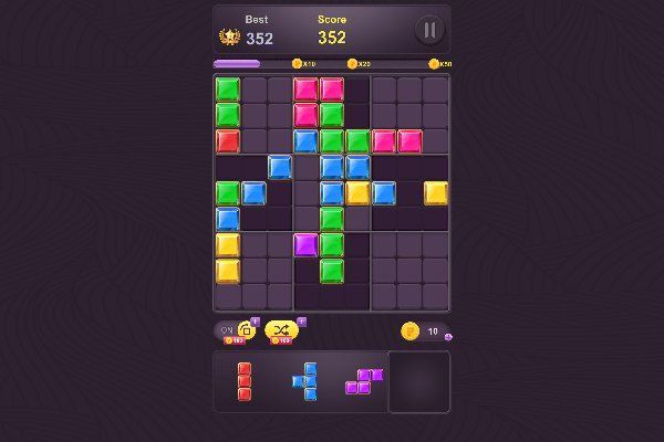 Block Puzzle Jewel 🕹️ 💡 | Jogo de navegador de quebra-cabeças de lógica - Imagem 3