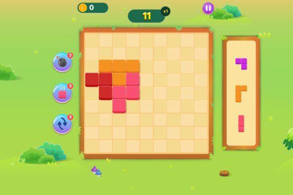 Block Up 🕹️ 💡 | Gioco per browser rompicapo di logica - Immagine 1