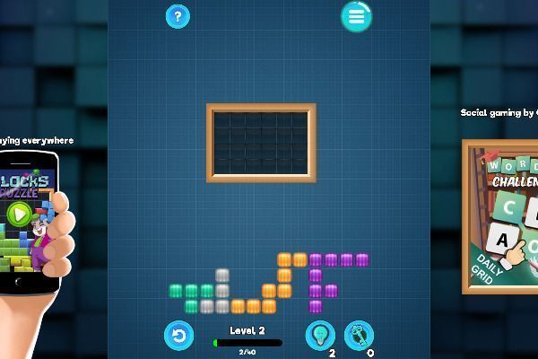 Blocks 🕹️ 💡 | Puzzle Logik Kostenloses Browserspiel - Bild 2