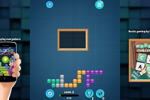 Blocks 🕹️ 💡 | Gioco per browser rompicapo di logica - Immagine 2