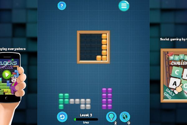 Blocks 🕹️ 💡 | Free Puzzle Logic Browser Game - Image 3