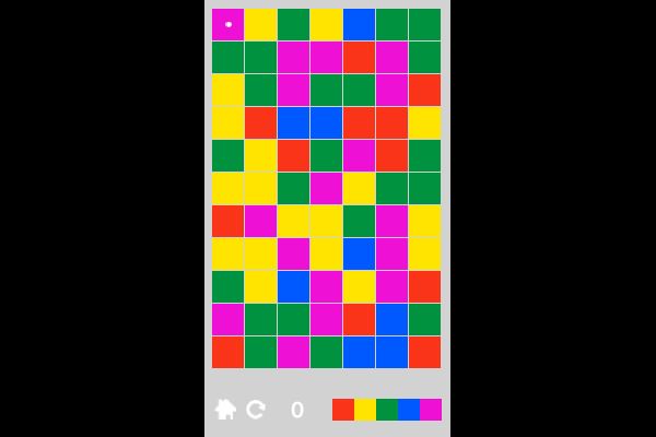 Colored Field 🕹️ 💡 | Juego de navegador rompecabezas de lógica - Imagen 1