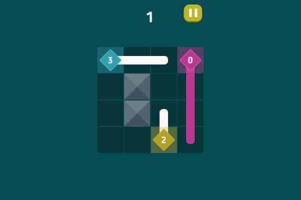 Cross Path 🕹️ 💡 | Puzzle Logik Kostenloses Browserspiel - Bild 1