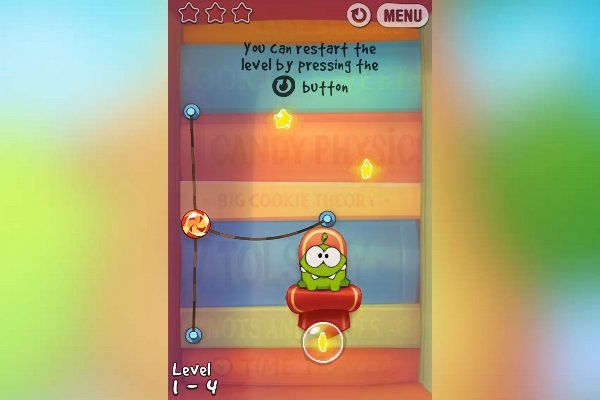 Cut the Rope Experiments 🕹️ 💡 | Puzzle Logik Kostenloses Browserspiel - Bild 3