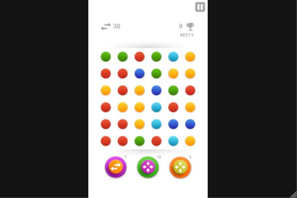 Dots Mania 🕹️ 💡 | Juego de navegador rompecabezas de lógica - Imagen 1