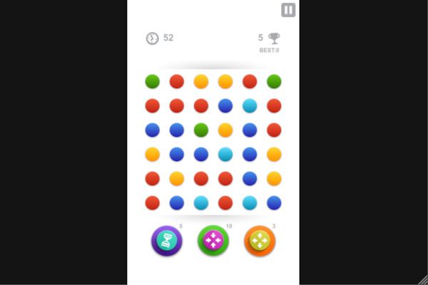 Dots Mania 🕹️ 💡 | Jeu de navigateur de puzzle de logique - Image 2