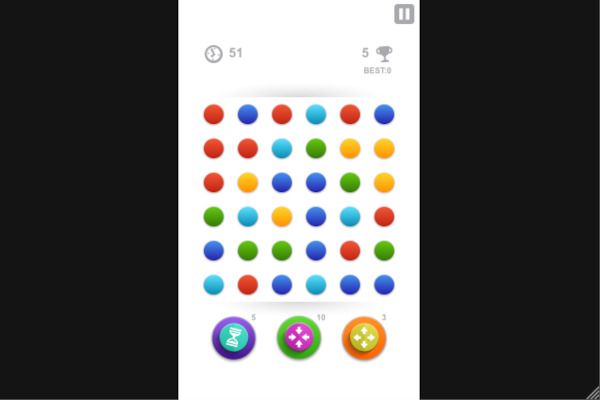 Dots Mania 🕹️ 💡 | Jeu de navigateur de puzzle de logique - Image 3