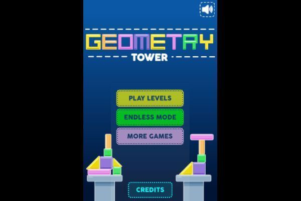 Geometry Tower 🕹️ 💡 | Juego de navegador rompecabezas con la física - Imagen 1