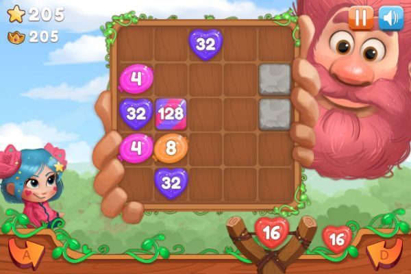 Giant 2048 🕹️ 💡 | Puzzle Logik Kostenloses Browserspiel - Bild 2